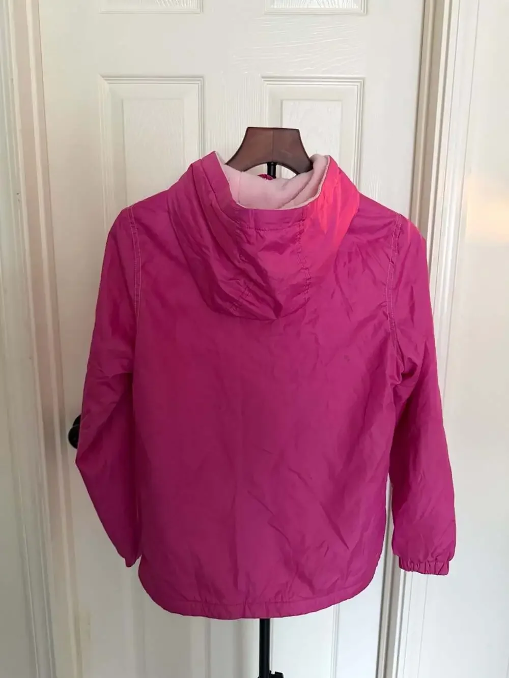Whales Tail Outerwear Pink Hooded Jacket Size 14